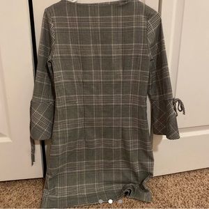 H&M plaid dress